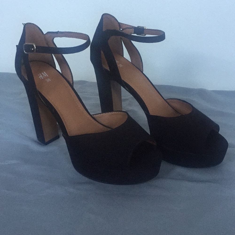 Black heels